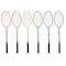 Champion Sports Tempered Steel Twin Shaft Badminton Racket Set BR30SET - alternate 1